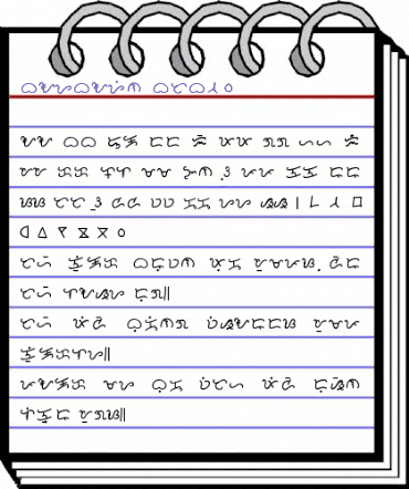 Baybayin Tayo Handwriting B30 Regular animated font preview