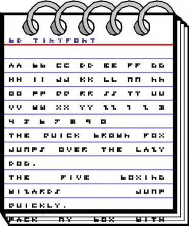 BD TINYFONT Regular animated font preview BD TINYFONT Regular animated font preview