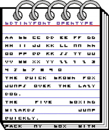 BD TINYFONT Regular animated font preview BD TINYFONT Regular animated font preview