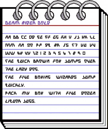 Beam Rider Bold Bold animated font preview Beam Rider Bold Bold animated font preview