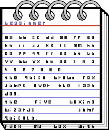 begginner Regular animated font preview begginner Regular animated font preview