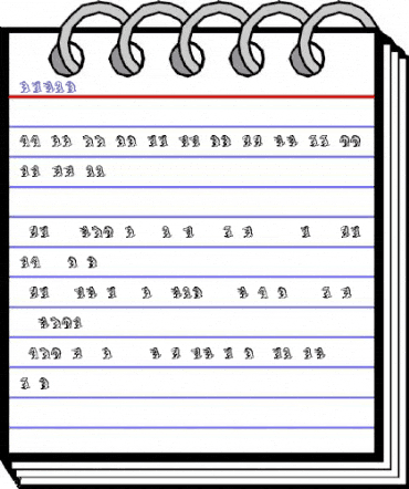 Being Regular animated font preview Being Regular animated font preview