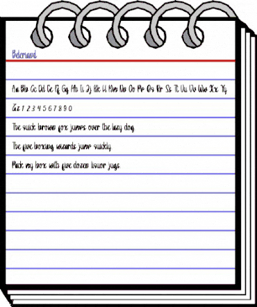 Beleriand Regular animated font preview Beleriand Regular animated font preview