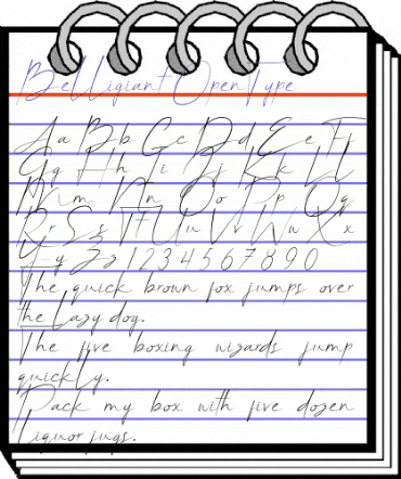 Belligiant Regular animated font preview Belligiant Regular animated font preview