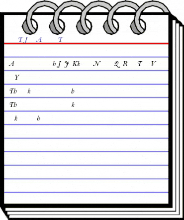 Bell MT Italic Alt animated font preview Bell MT Italic Alt animated font preview