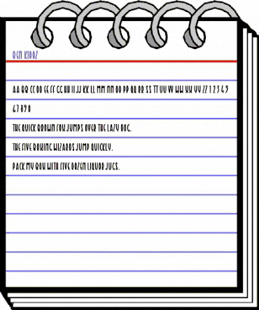 Ben Kidoz Regular animated font preview Ben Kidoz Regular animated font preview