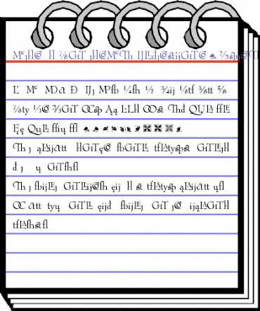 Bernhard Modern Extension animated font preview Bernhard Modern Extension animated font preview