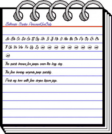 Bethanie Snake_PersonalUseOnly Regular animated font preview Bethanie Snake_PersonalUseOnly Regular animated font preview