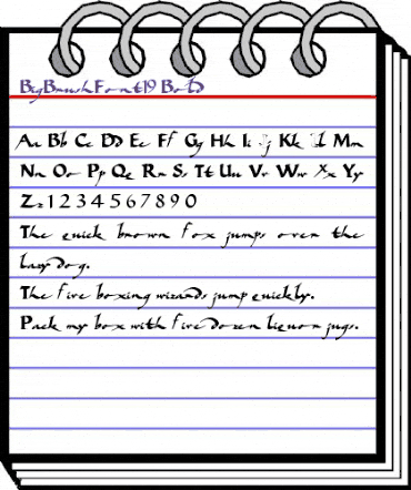 BigBrushFont19 Bold animated font preview BigBrushFont19 Bold animated font preview