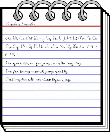 Biggbey Regular animated font preview Biggbey Regular animated font preview