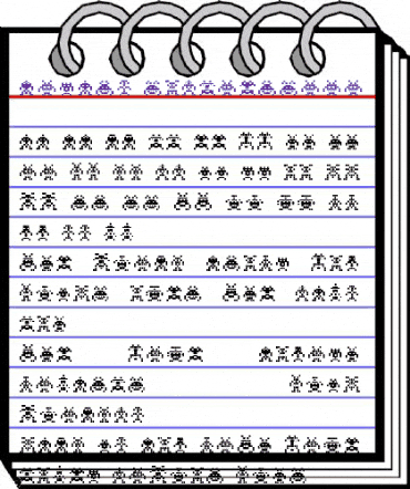 Binary SoldiersIII Regular animated font preview Binary SoldiersIII Regular animated font preview