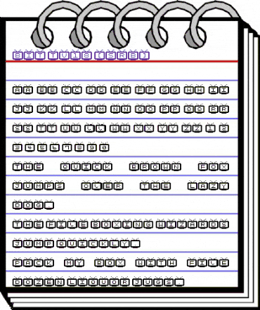 Bit TV18 (sRB) Regular animated font preview Bit TV18 (sRB) Regular animated font preview