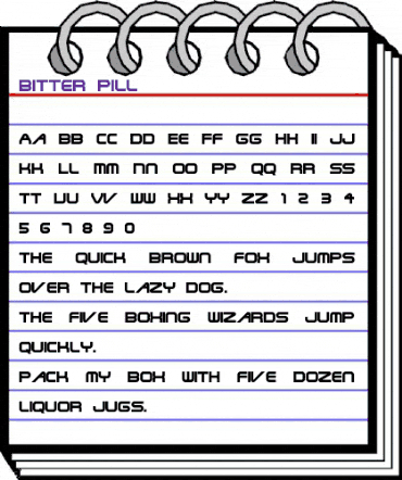 bitter pill Regular animated font preview bitter pill Regular animated font preview