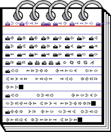 BixBats LT Std Arrow Regular animated font preview BixBats LT Std Arrow Regular animated font preview