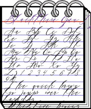 Black thise Regular animated font preview Black thise Regular animated font preview