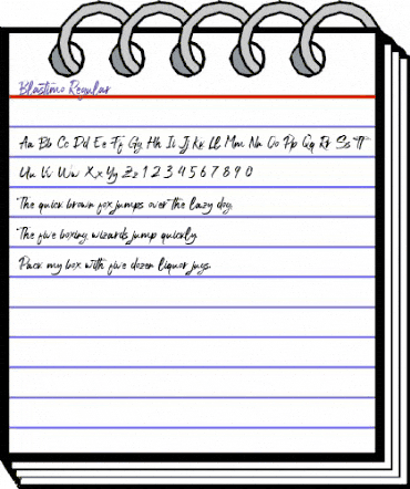 Blastimo Regular animated font preview Blastimo Regular animated font preview