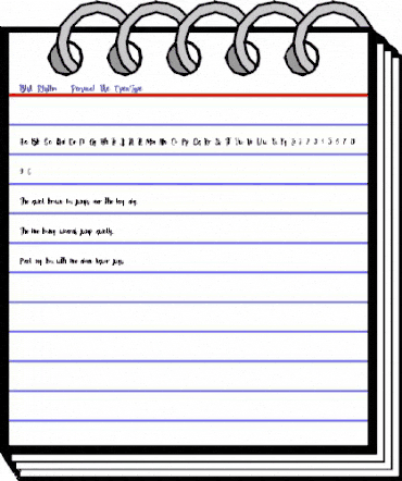 Blisk Rhythm - Personal Use Regular animated font preview Blisk Rhythm - Personal Use Regular animated font preview