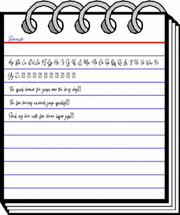 Bloemista Regular animated font preview Bloemista Regular animated font preview