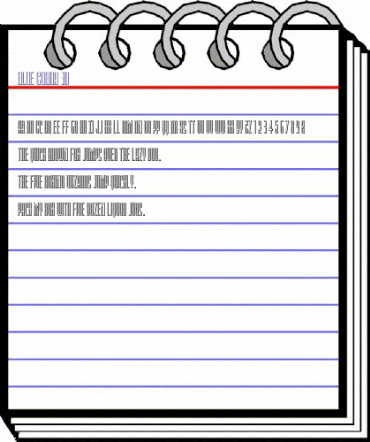 Blue Cobra 3D Regular animated font preview Blue Cobra 3D Regular animated font preview