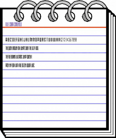 Blue Cobra Condensed Regular animated font preview Blue Cobra Condensed Regular animated font preview