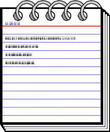 Blue Cobra Halftone Regular animated font preview Blue Cobra Halftone Regular animated font preview