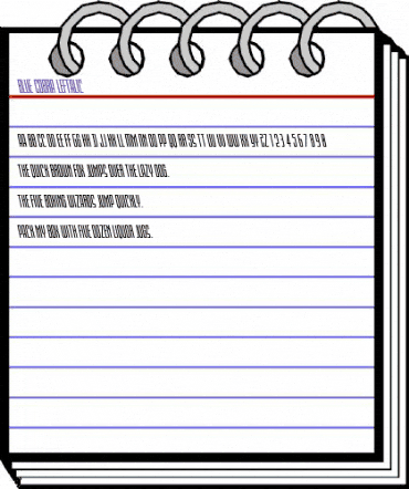 Blue Cobra Leftalic Regular animated font preview Blue Cobra Leftalic Regular animated font preview