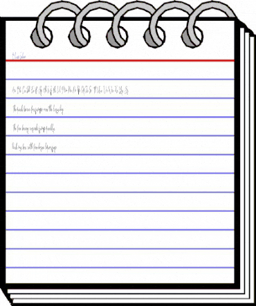 Blues Indigo Regular animated font preview Blues Indigo Regular animated font preview