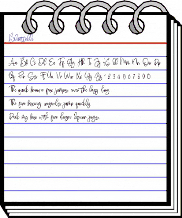 Bluettelli Regular animated font preview Bluettelli Regular animated font preview