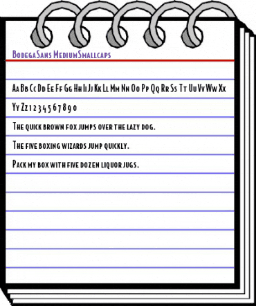 BodegaSansMediumSmallcaps Regular animated font preview BodegaSansMediumSmallcaps Regular animated font preview
