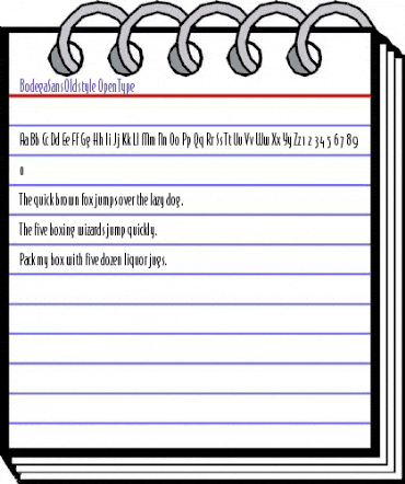 BodegaSansOldstyle Regular animated font preview BodegaSansOldstyle Regular animated font preview