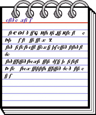 Bolero Extras Regular animated font preview Bolero Extras Regular animated font preview