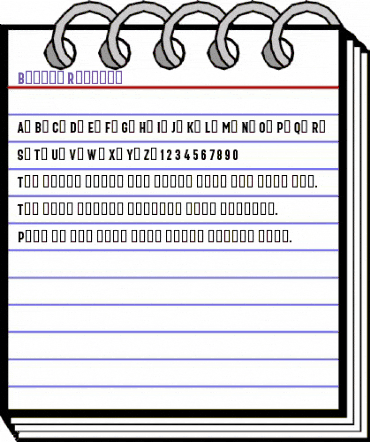 Bonard Regular animated font preview Bonard Regular animated font preview