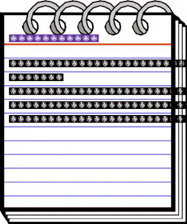 BOOD STREET Regular animated font preview