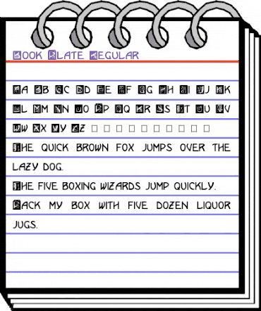 COSMI032 Regular animated font preview