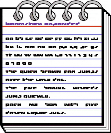 Boomstick Expanded Expanded animated font preview Boomstick Expanded Expanded animated font preview