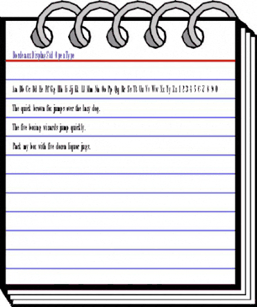 Bordeaux Display Std Regular animated font preview Bordeaux Display Std Regular animated font preview