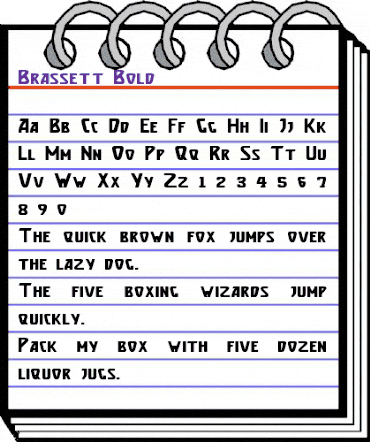Brassett_Bold Normal animated font preview Brassett_Bold Normal animated font preview