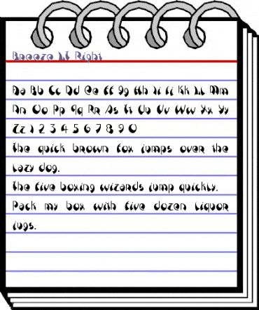 Breeze LT Regular animated font preview Breeze LT Regular animated font preview