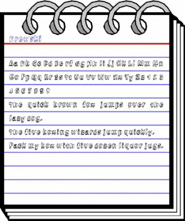 Brewski Regular animated font preview Brewski Regular animated font preview