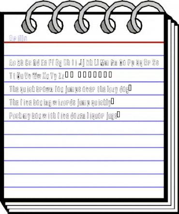 Brillo Regular animated font preview Brillo Regular animated font preview