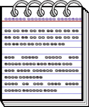 Bulged Monogram Regular animated font preview Bulged Monogram Regular animated font preview