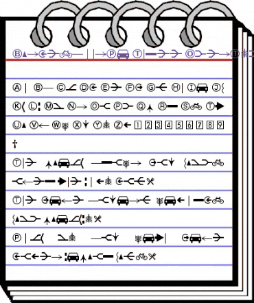 Bundesbahn Pi 3 animated font preview Bundesbahn Pi 3 animated font preview