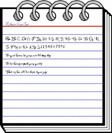 Butgone Regular animated font preview