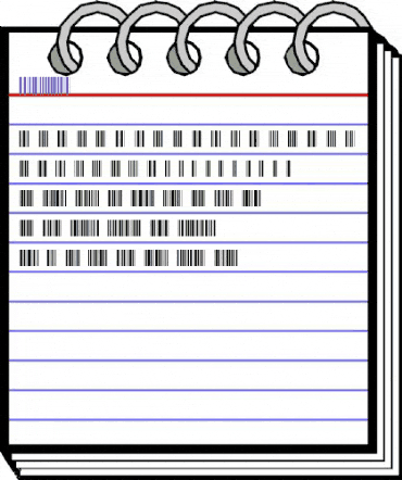 C39P60DlTt Normal animated font preview