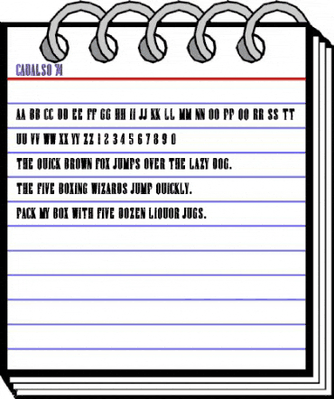 cadalso 74 Regular animated font preview cadalso 74 Regular animated font preview