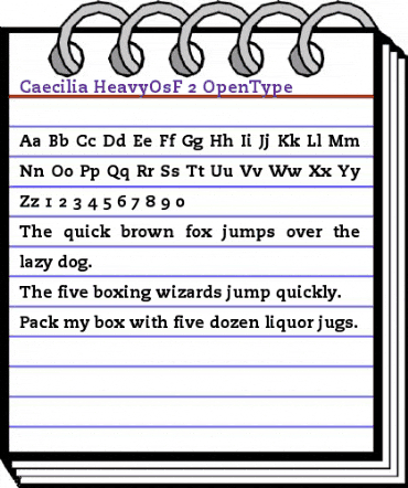 PMN Caecilia 85 Heavy Oldstyle Figures animated font preview PMN Caecilia 85 Heavy Oldstyle Figures animated font preview