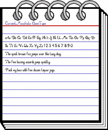 Caramel Macchiato Regular animated font preview Caramel Macchiato Regular animated font preview