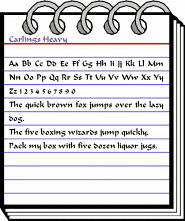 Carlings Heavy Regular animated font preview Carlings Heavy Regular animated font preview
