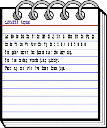 CARMENA Regular animated font preview CARMENA Regular animated font preview