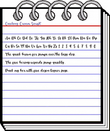 Casking Cream Script Regular animated font preview Casking Cream Script Regular animated font preview